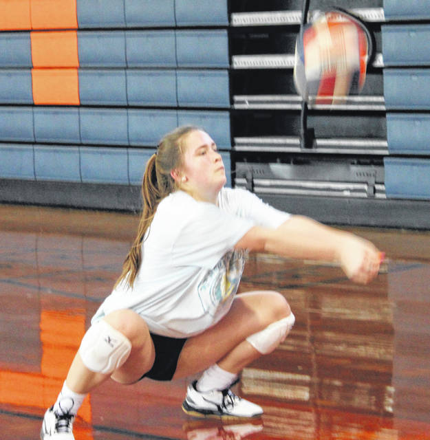 
			
				                                Girls on the Anson High School Volleyball Team adjust to COVID-19 restrictions as practices and games look a little different in this unusual year.
                                 Liz O’Connell | Anson Record

			
		