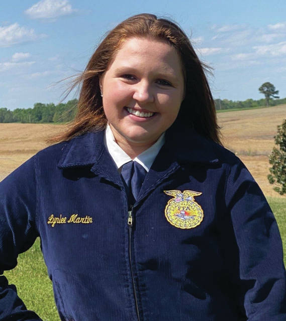 
			
				                                The North Carolina Future Farmers of America organization selected Anson Sophomore Lynlee Martin to be the 2021-2022 Southwest Regional Secretary.
                                 Contributed Photo

			
		