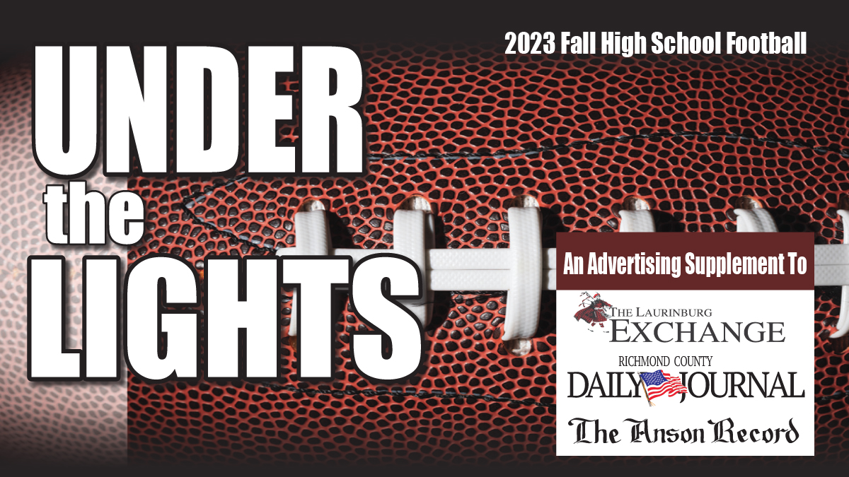 2023 Under the Lights High School Football! Anson Record