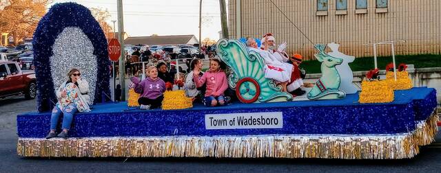 <p>The Town of Wadesboro spread holiday cheer at Wadesboro’s Annual Christmas Parade.</p>
                                 <p>Lauren Monica | Anson Record</p>