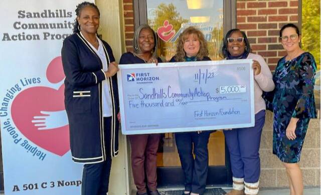 First Horizon Foundation Grants $5,000 to SCAP&#8217;s housing counseling program