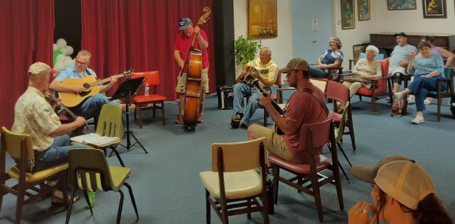 Library Hosts First Bluegrass Jam Session of the Summer